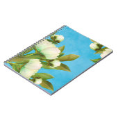 Classy White Peonies Floral Bouquet Notitieboek (Linkerzijde)
