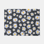 Classy Witte Daisy Bloemen Botanisch Deurmat (Voorkant)