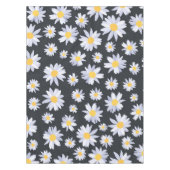 Classy Witte Daisy Bloemen Botanisch Tafelkleed (Voorkant)
