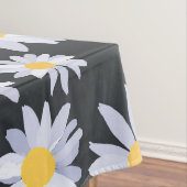 Classy Witte Daisy Bloemen Botanisch Tafelkleed (Voorbeeld)