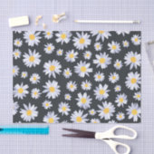 Classy Witte Daisy Bloemen Botanisch Tissuepapier (Craft)