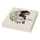 Classy  Woman Umbrella Rubber Art Stempel (Stempel)