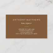 Classy Wooden Boards Professional Visitekaartje (Achterkant)