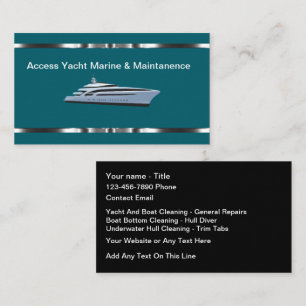 Classy Yacht and Boat Marine Services Visitekaartje