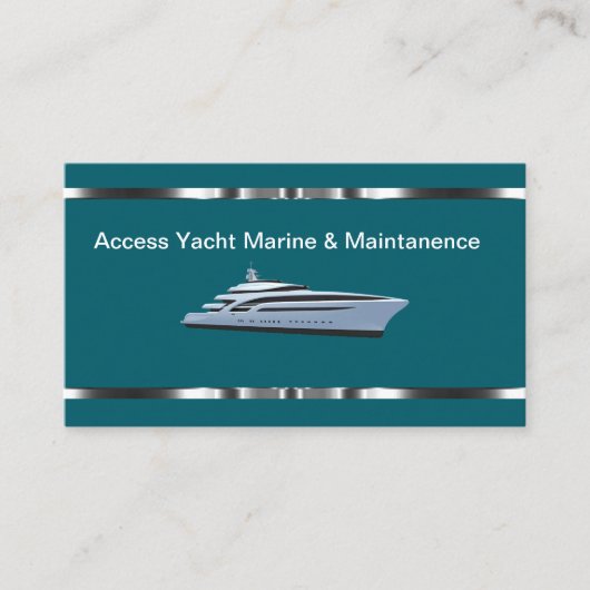 Classy Yacht and Boat Marine Services Visitekaartje (Voorkant)