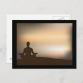 Classy YOGA-postkaart Briefkaart (Voorkant / Achterkant)