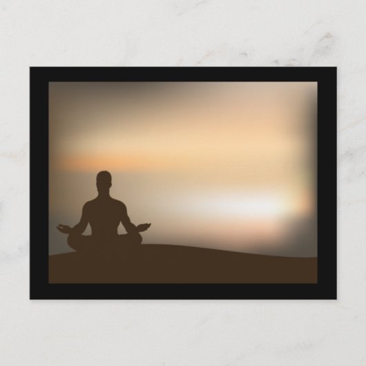 Classy YOGA-postkaart Briefkaart (Voorkant)