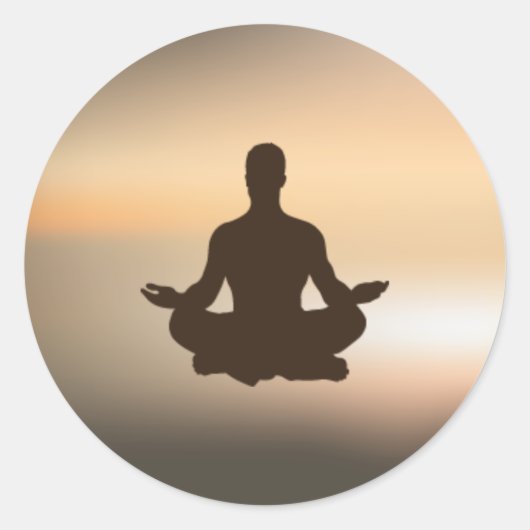Classy YOGA Sticker (Voorkant)