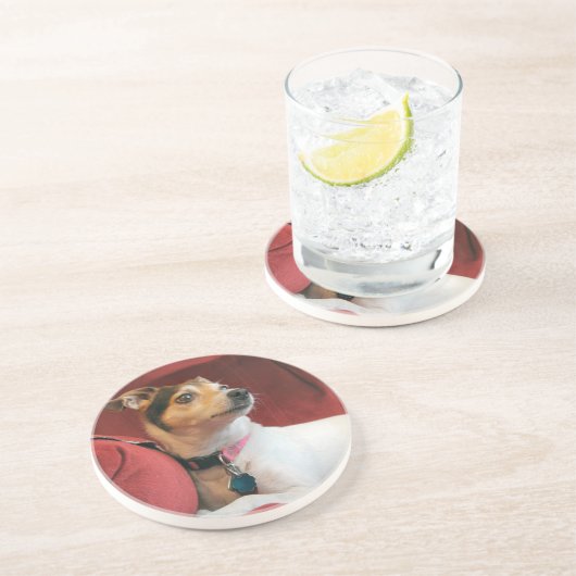 Classy Zandsteen Onderzetter (Zijkant)