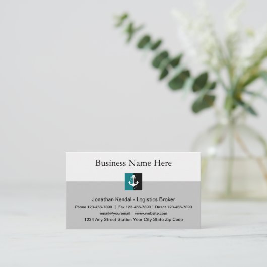 Classy Zee Vracht Visitekaartje (Staand voorkant)