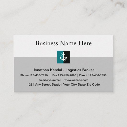 Classy Zee Vracht Visitekaartje (Voorkant)