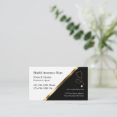 Classy ziektekostenverzekering Visitekaartjes (Staand voorkant)