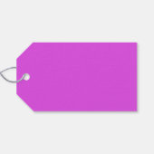 Classy Zigzag Paars op zwart Cadeaulabel (Achterkant Horizontaal)