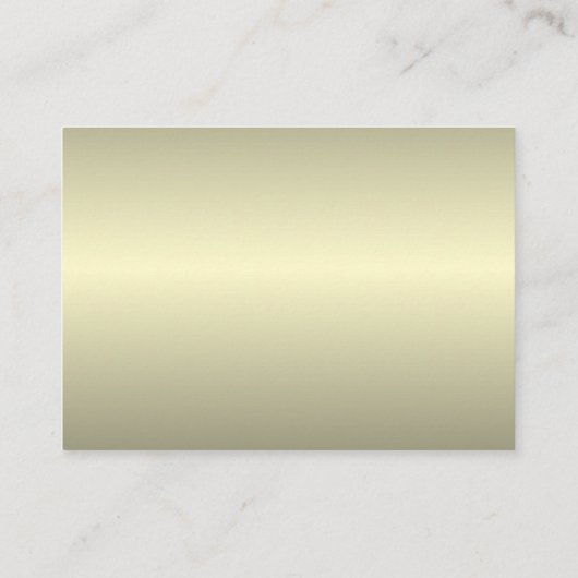 Classy zwart en goud sterrenlichten - Receptie Informatiekaartje (Achterkant)