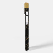 Classy Zwart Goud Marmeren Patroon iPhone / Androi Case-Mate iPhone Case (Achterkant / Links)