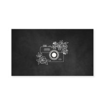 Classy zwart-wit fotograaf Visitekaartje