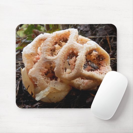Clathrus ruber Mouse Mat Muismat (Met muis)