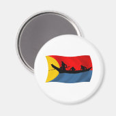 Clatsop Stam Vlag Magneet (Voorkant / Achterkant)