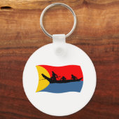 Clatsop Stam Vlag Sleutelhanger (Voorkant)