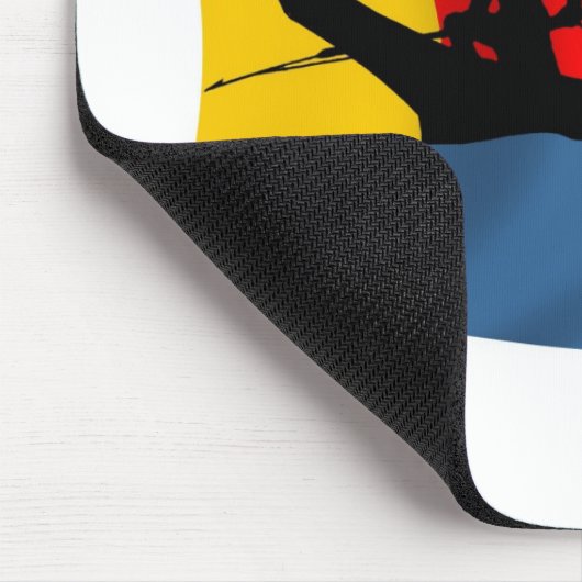 Clatsop Tribe Flag Mousepad Muismat (Hoek)