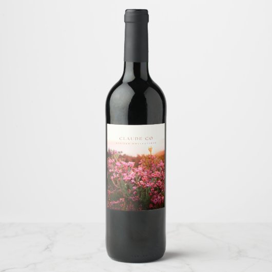 Claude Co Afrikaans Collectie Wijnlabel Wijn Etiket (Voorkant)