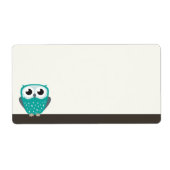 Claude de Kleine Uil | Blanco verzendlabels Etiket (Voorkant)