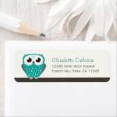 Claude de Kleine Uil | Retouradreslabels Etiket (Insitu)