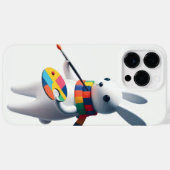 Claude de Witte Konijn Mooie Schilder Case-Mate iPhone Case (Achterkant (horizontaal))