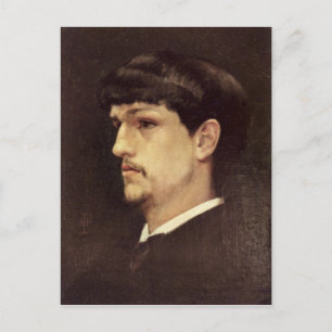 Claude Debussy 1886 Briefkaart