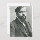 Claude Debussy Briefkaart (Voorkant / Achterkant)
