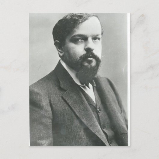 Claude Debussy Briefkaart (Voorkant)