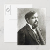 Claude Debussy, c.1908 Briefkaart (Voorkant / Achterkant)