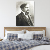 Claude Debussy, c.1908 Canvas Afdruk (Insitu (Slaapkamer))