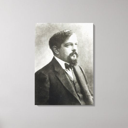 Claude Debussy, c.1908 Canvas Afdruk (Voorkant)