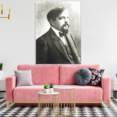 Claude Debussy, c.1908 Canvas Afdruk (Insitu (Woonkamer))