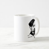 Claude Debussy Koffiemok (Voorkant rechts)
