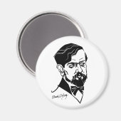 Claude Debussy Magneet (Voorkant / Achterkant)
