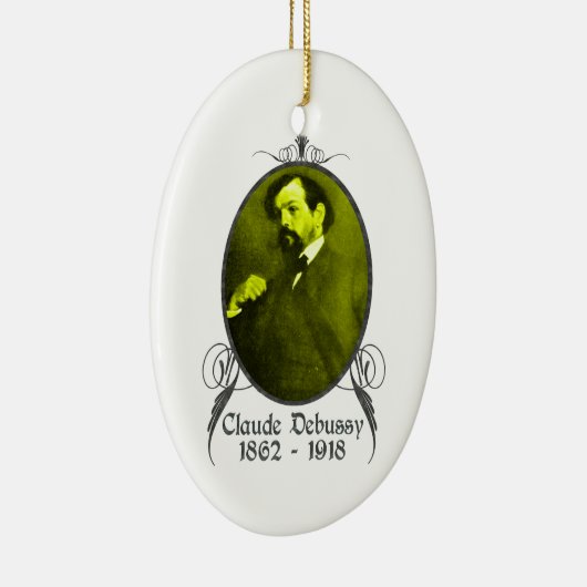 Claude Debussy Ornament (Rechts)