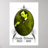 Claude Debussy Poster (Voorkant)