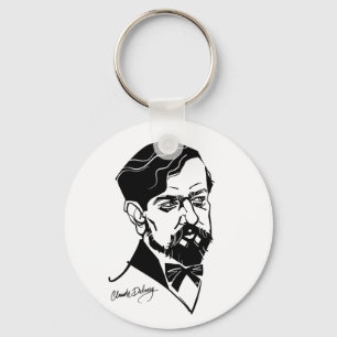Claude Debussy Sleutelhanger