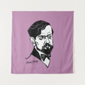 Claude Debussy Wandkleed (Voorkant)