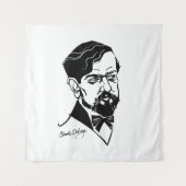 Claude Debussy Wandkleed (Voorkant)