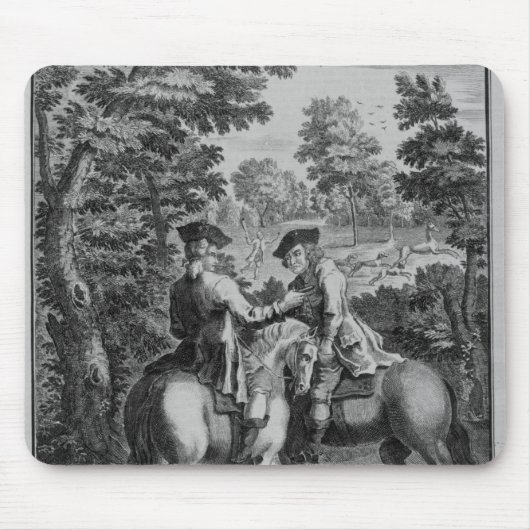 Claude Duval robbing Squire Roper Muismat (Voorkant)