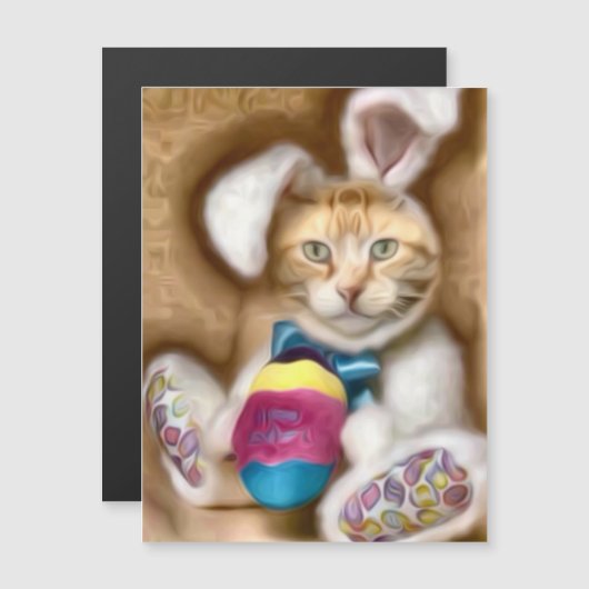 Claude Easter Bunny Holiday Postcard (Voorkant / Achterkant)