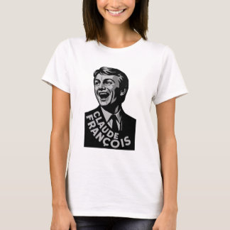 Claude François – Vintage zwart-wit portret  T-shirt
