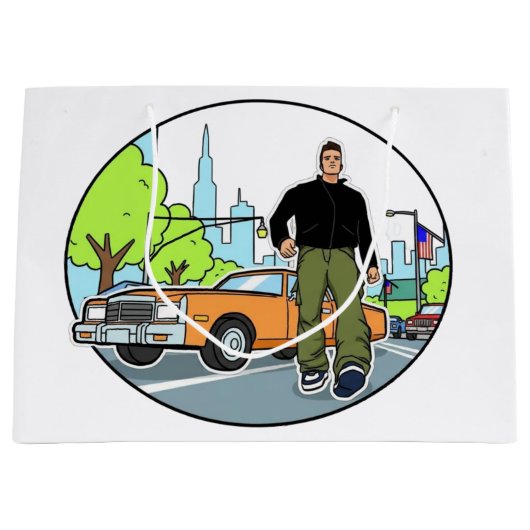 Claude - GTA 3 Groot Cadeauzakje (Voorkant)