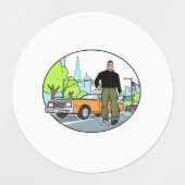 Claude - GTA 3 Labels (Design 1)