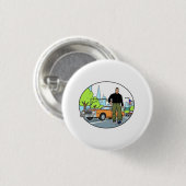 Claude - GTA 3 Ronde Button 3,2 Cm (Voorkant /achterkant)