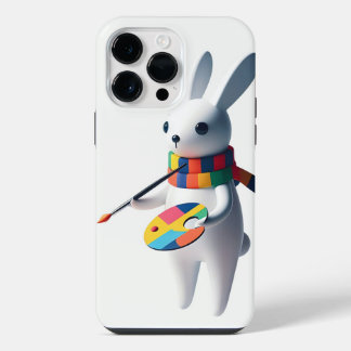 Claude het Witte Konijn Lieve Schilder iPhone 14 Pro Max Hoesje