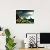 Claude-Joseph Vernet A Storm over een Middellandse Poster (Thuiskantoor)